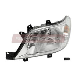 PSV/07/635-12V H1 Headlamp, Left, Without Bulbs, Mercedes Sprinter-PSV Transport Systems Bus and Coach Parts