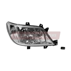 PSV/07/640-12V H3 Headlamp Right, Without Bulbs, Mercedes Sprinter-PSV Transport Systems Bus and Coach Parts
