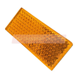 PSV/07/145-Amber Reflector, Self Ashesive, 100mm x 45mm-PSV Transport Systems Bus and Coach Parts