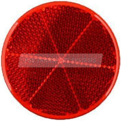 PSV/07/150-Self Adhesive Reflector 60mm Diameter-PSV Transport Systems Bus and Coach Parts