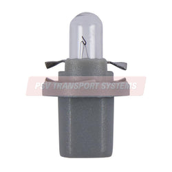 PSV/09/101-24V 1.2W B8.5D Tachograph Panel Bulb with Grey Base-PSV Transport Systems Bus and Coach Parts