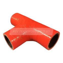 PSV/45/086-Silicone Hose Tee Piece, 28mm Diameter, 152mm Legs-PSV Transport Systems Bus and Coach Parts