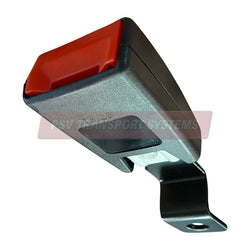 PSV/16/034-Side Seat Belt Buckle with Cranked Bracket-PSV Transport Systems Bus and Coach Parts