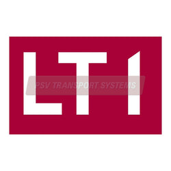 PSV/84/615-Fleet Number Sticker, 70mm Height-PSV Transport Systems Bus and Coach Parts