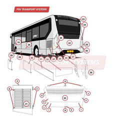 Alexander Dennis Enviro 200 MMC Single Door 8.9m Exterior Body-Alexander Dennis Enviro 200 MMC Single Door 8.9m Exterior Body-PSV Transport Systems Bus and Coach Parts