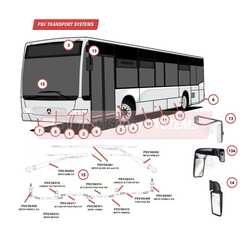 Mercedes Citaro 0530 Mk2 Exterior Body-Mercedes Citaro 0530 Mk2 Exterior Body-PSV Transport Systems Bus and Coach Parts
