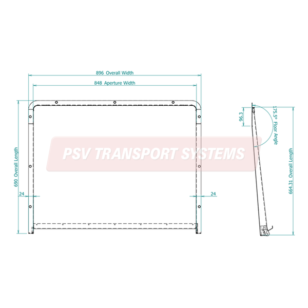 Psx Vs Ramp PSV Optare Specified Manual Ramp - PSV Transport Systems
