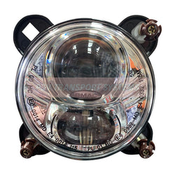 PSV/07/504-24V 90mm LED Dipped Beam Headlamp for UK Traffic with Delphi Connector-PSV Transport Systems Bus and Coach Parts