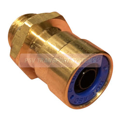 PSV/08/157-Male Stud Coupling, Thread Size: M16 X 1.5, Tube Size: 10 x 1.25-PSV Transport Systems Bus and Coach Parts