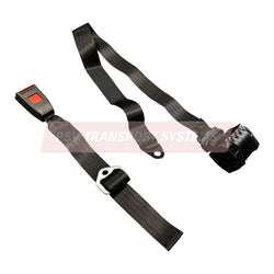 PSV/12/514-3 Point Inertia Seat Belt and Buckle, Buckle Connection Length Up to 470mm, Webbing Length Retractor to End Bracket 3140mm with Wire Loop, Vertical Mounting-PSV Transport Systems Bus and Coach Parts