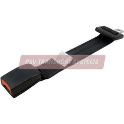 PSV/12/525-Seat Belt Extender, 500mm Fully Extended, Black-PSV Transport Systems Bus and Coach Parts