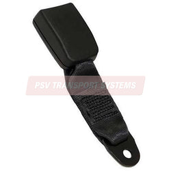 PSV/12/550-Seat Belt Buckle with Webbing, Overall Length 190mm, Large Hole-PSV Transport Systems Bus and Coach Parts