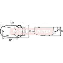 PSV/07/018-12/24V Side Indicator Lamp-PSV Transport Systems Bus and Coach Parts