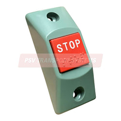 PSV/60/512-Bell Push with Grey Body and Red Stop Button-PSV Transport Systems Bus and Coach Parts
