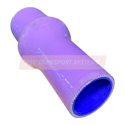 PSV/61/054-Silicone Hose Straight Reducer Convoluted-PSV Transport Systems Bus and Coach Parts