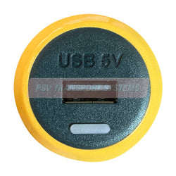 PSV/99/201-Single Output 12/24-5V USB Charger 2.1A, Diameter 36mm; Hole 30mm; Depth 55mm</p>-PSV Transport Systems Bus and Coach Parts
