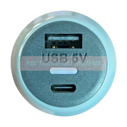 PSV/99/259-Double Output 12/24-5V USB A and USB C Charger, IP65 Rated-PSV Transport Systems Bus and Coach Parts
