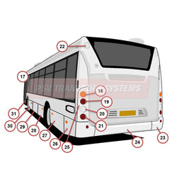 Scania Omnilink K230UB Exterior Body-Scania Omnilink K230UB Exterior Body-PSV Transport Systems Bus and Coach Parts