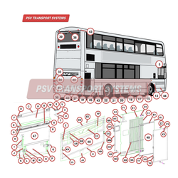 Wrightbus B9TL 10.5m Exterior Body-Wrightbus B9TL 10.5m Exterior Body-PSV Transport Systems Bus and Coach Parts