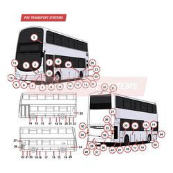 Wrightbus Eclipse Gemini Exterior Body (Volvo B9TL Euro 5)-Wrightbus Eclipse Gemini Exterior Body (Volvo B9TL Euro 5)-PSV Transport Systems Bus and Coach Parts