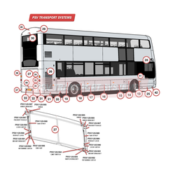 Wrightbus Gemini 3 B5TL Euro 6 Exterior Body (Based on Body AK290)-Wrightbus Gemini 3 B5TL Euro 6 Exterior Body (Based on Body AK290)-PSV Transport Systems Bus and Coach Parts