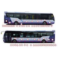 Wrightbus Streetlite 11.5m Exterior Body (Based on Body AJ335 - AJ360)-Wrightbus Streetlite 11.5m Exterior Body (Based on Body AJ335 - AJ360)-PSV Transport Systems Bus and Coach Parts
