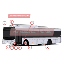 Yutong E12 Exterior Body-Yutong E12 Exterior Body-PSV Transport Systems Bus and Coach Parts